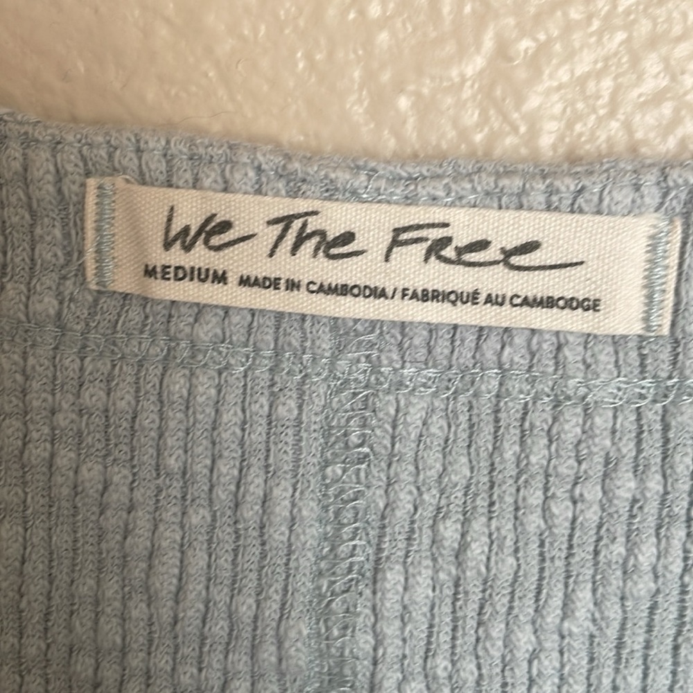 Free People Surplice Top- EUC - Picture 5 of 8